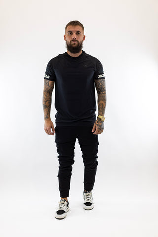 T-Shirt Tech Black Sik Silk