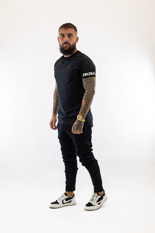 T-Shirt Tech Black Sik Silk