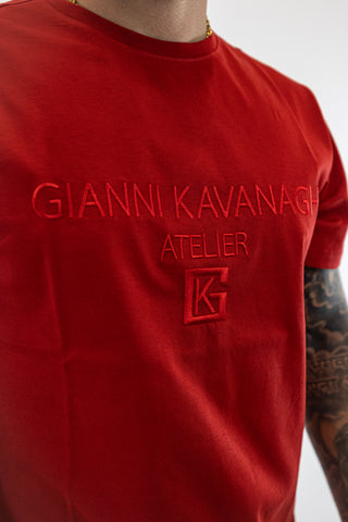 T-Shirt Bordeaux Atelier Gianni Kavanagh