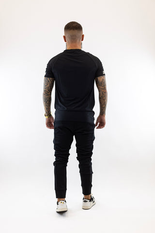 T-Shirt Tech Black Sik Silk
