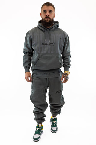 Fato Treino Oversized Completo Verde Champion