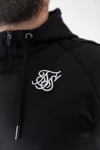 Fato Treino Completo Preto Listado Sik Silk