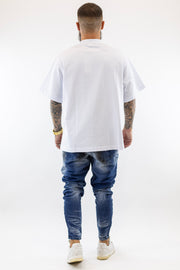 T-Shirt Branca Anjo Sik Silk
