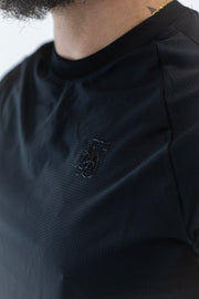 T-Shirt Tech Black Sik Silk