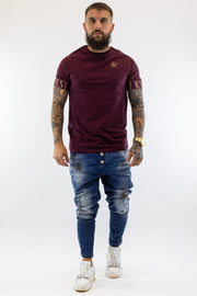 T-Shirt Elastico Bordeaux Sik Silk