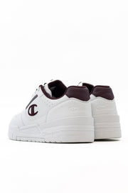Sapatilha Branca e Bordeaux Champion