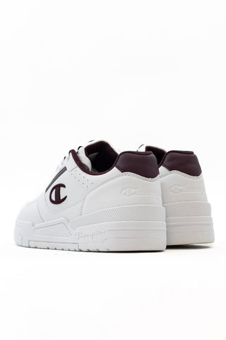 Sapatilha Branca e Bordeaux Champion