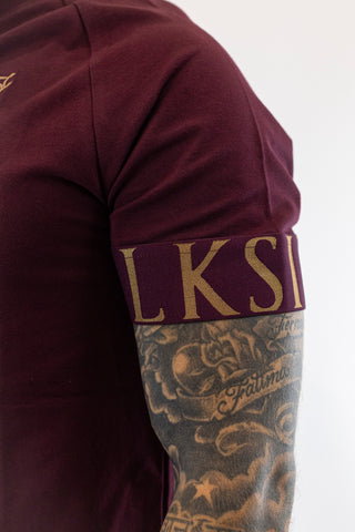 T-Shirt Elastico Bordeaux Sik Silk