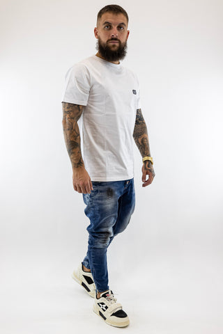 T-Shirt Branca Basica Gianni Kavanagh