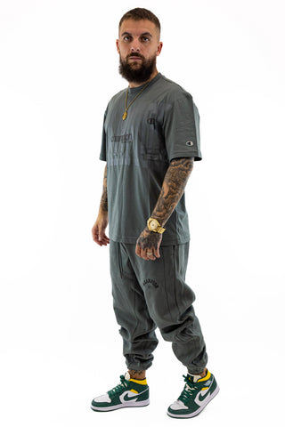 T-Shirt Oversized Verde Champion