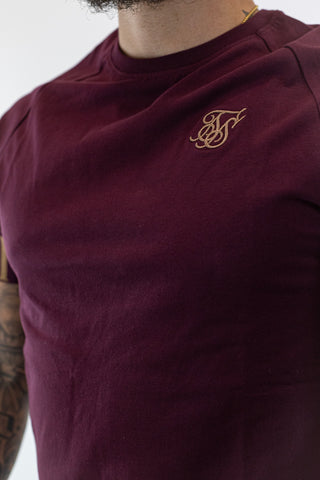 T-Shirt Elastico Bordeaux Sik Silk