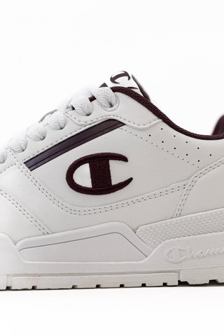 Sapatilha Branca e Bordeaux Champion