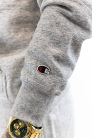 Sweat Cinzenta Cardada Champion