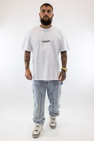 T-Shirt Oversized Branca X-Teddy Gianni Kavanagh