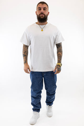 T-Shirt Oversized Branca Solid