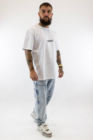 T-Shirt Oversized Branca X-Teddy Gianni Kavanagh