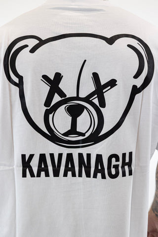 T-Shirt Oversized Branca X-Teddy Gianni Kavanagh