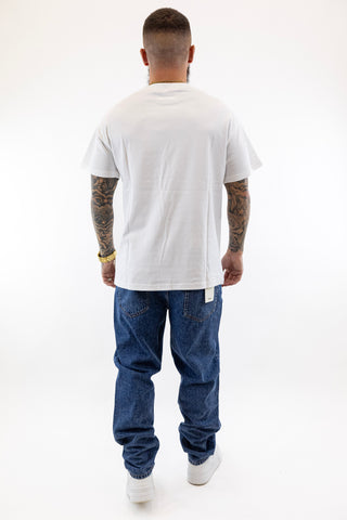 T-Shirt Oversized Branca Solid