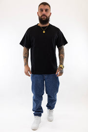 T-Shirt Oversized Preta Solid