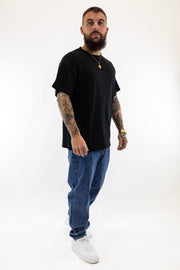 T-Shirt Oversized Preta Solid