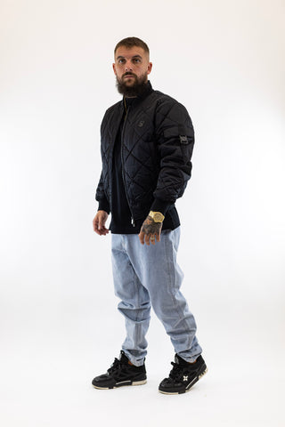 Bomber Preto Sik Silk