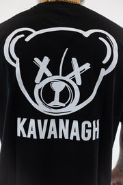 T-Shirt Oversized Preta X-Teddy Gianni Kavanagh