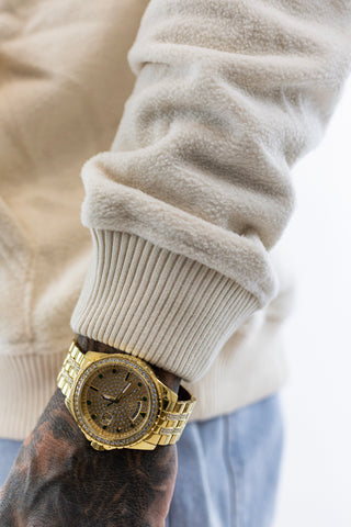 Sweat Capuz Bege Urso Gianni Kavanagh