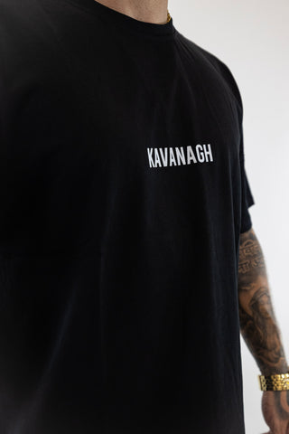 T-Shirt Oversized Preta X-Teddy Gianni Kavanagh