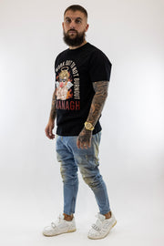 T-Shirt Preta Work Out Gianni Kavanagh