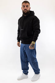 Sweat Oversized Preta Sik Silk