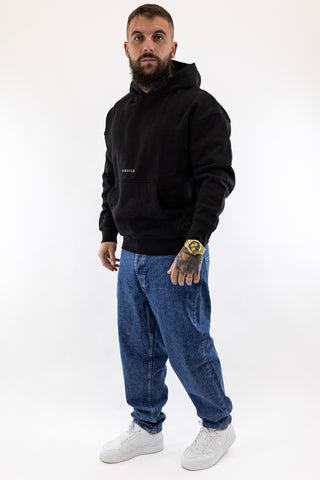 Sweat Oversized Preta Sik Silk