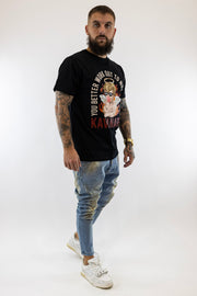T-Shirt Preta Work Out Gianni Kavanagh