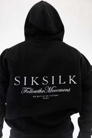 Sweat Oversized Preta Sik Silk