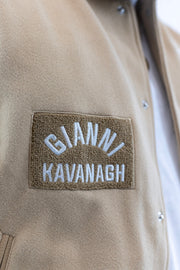 Casaco Bomber Bege Varsity Gianni Kavanagh