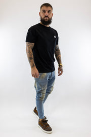 T-Shirt Preta Basica Gianni Kavanagh