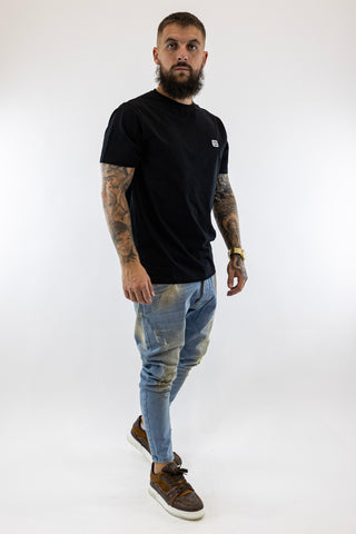 T-Shirt Preta Basica Gianni Kavanagh