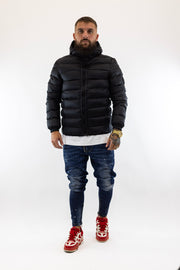 Casaco Capuz Preto Sik Silk