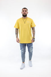 Sik Silk Yellow Script T-shirt