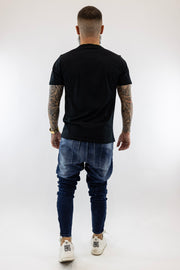 T-Shirt Preta Urso Gianni Kavanagh
