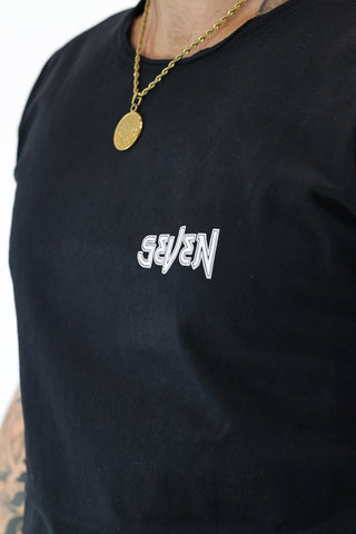 Seven T-Shirt basic BLACK