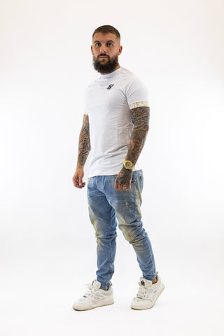 T-Shirt Tech White Sik Silk