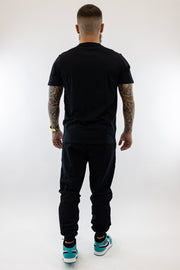 T-Shirt Preta Collage Gianni Kavanagh