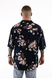 Camisa Oversized Florial Sik Silk