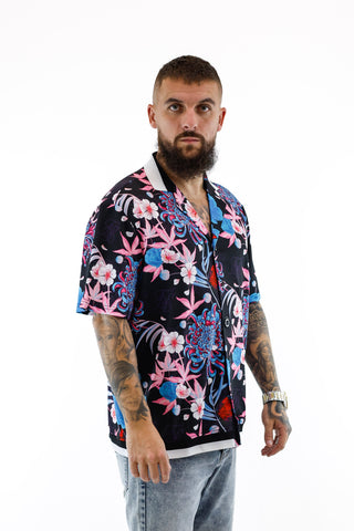 Camisa Florial Sik Silk