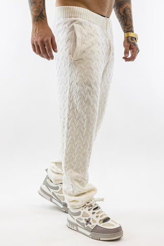 Conjunto Branco Snug Knit Gianni Kavanagh