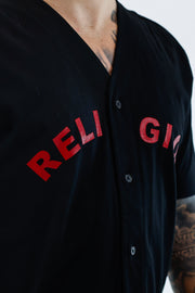 Camisa Baseball Religion