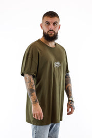 T-shirt Oversized Verde Sixth June