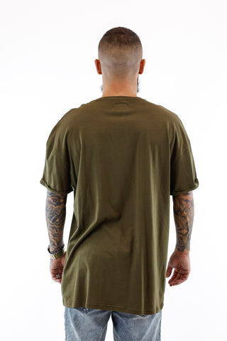 T-shirt Oversized Verde Sixth June