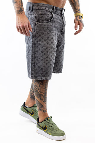 Grey Mania Denim Shorts Gianni Kavanagh