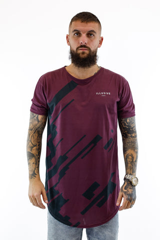 T-shirt Bordeaux ILLUSIVE